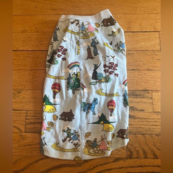 Whimsical Print dog shirt with Colorful Design - Picture 1 of 4